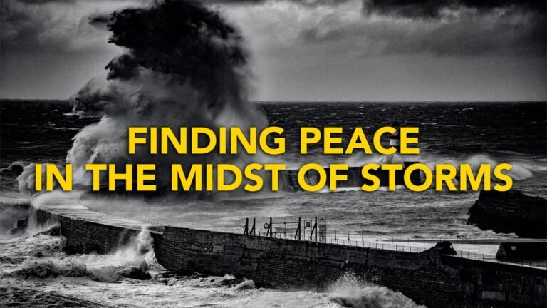 Finding Peace in the Midst of Conflict and Strife - holyspiri ...