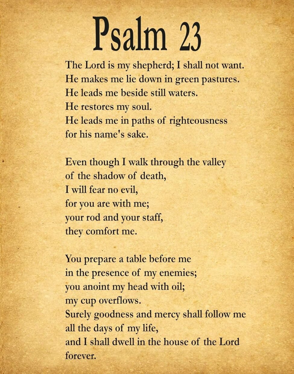 psalm 23