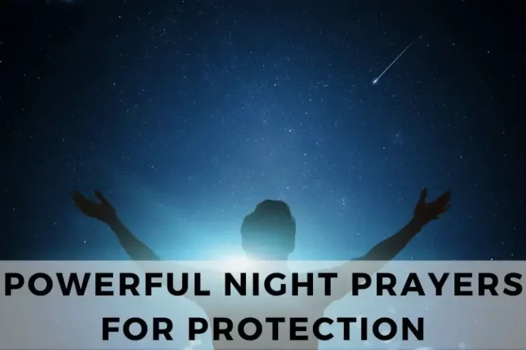 120+ Evening Prayers of Protection Before You Sleep (Scripture-Based)