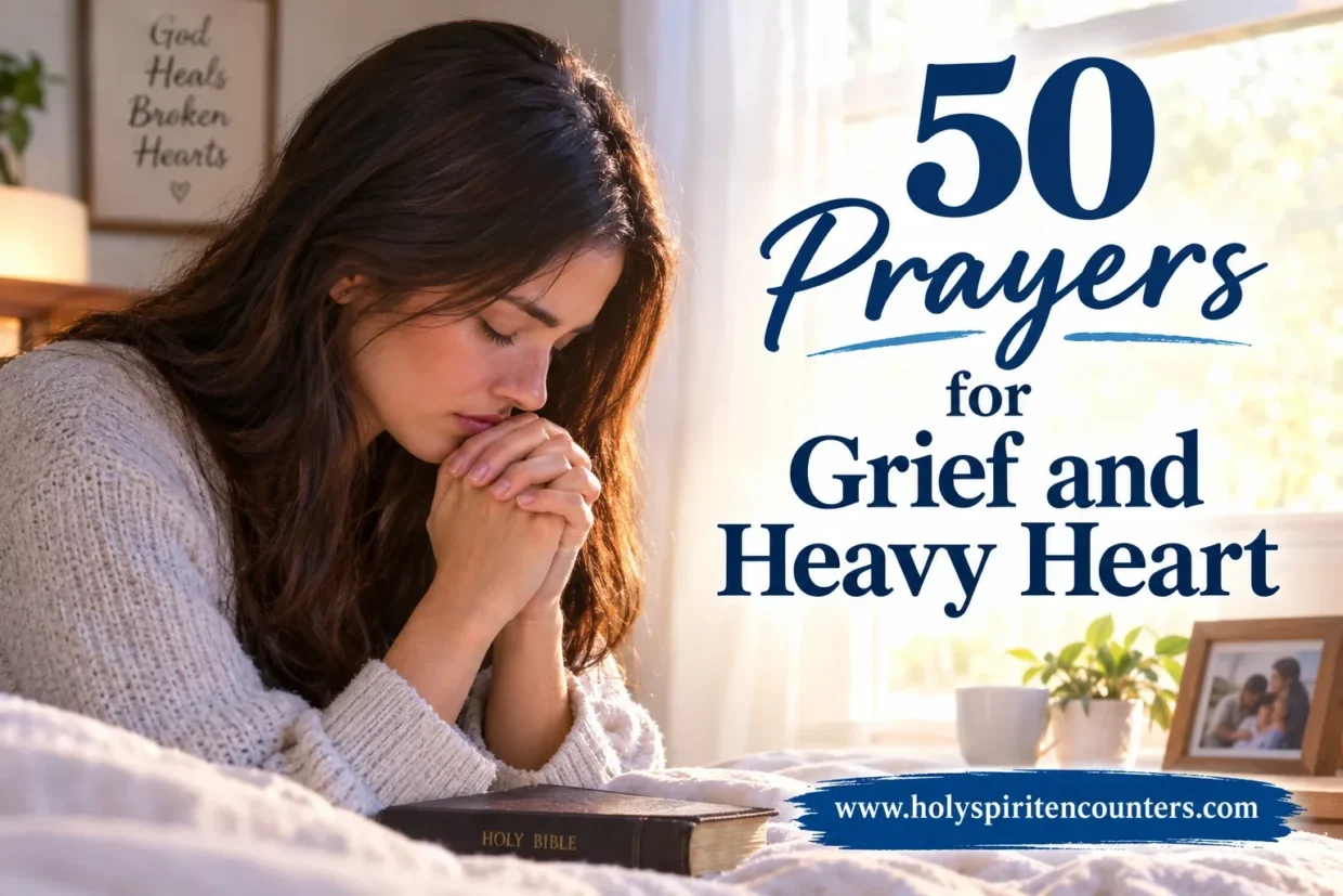 50 Prayers for Grief and Heavy Heart