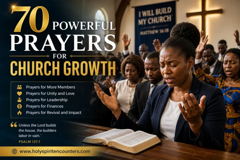 70 Powerful Prayers for Church Growth