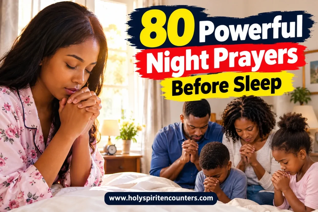 80 Powerful Night Prayers Before Sleep