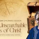 Rev. Gbade Ogunlana Sermon: The Unsearchable Riches of Christ